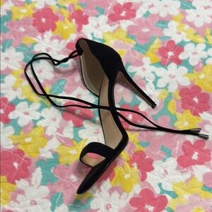 RAYE Black Minimalist Stiletto Heels